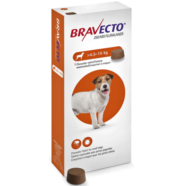 Pastilla masticable para perro pequeño de 4.5 a 10 kg  - 1 Tableta