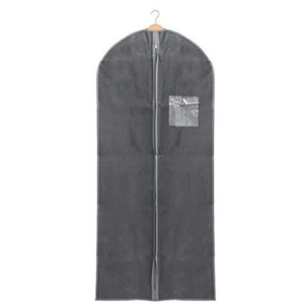 Funda protectora para traje de 60cm x 135cm color gris