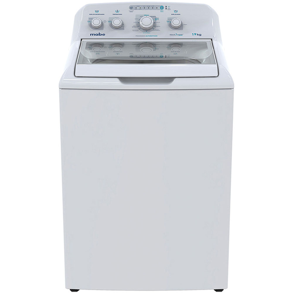 Lavadora automática carga superior 19kg color blanco