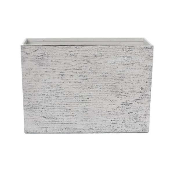 Pote rectangular weathered rock