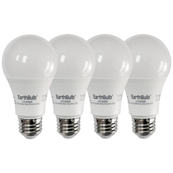 Bombillos Led A19 de 9W 5000K - 4 unidades