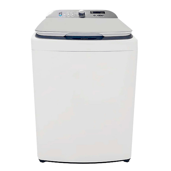 Lavadora automática de carga superior de 16kg color blanco