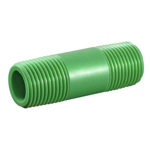 Niple de PPR de 1/2" NPT x 1-1/2" verde