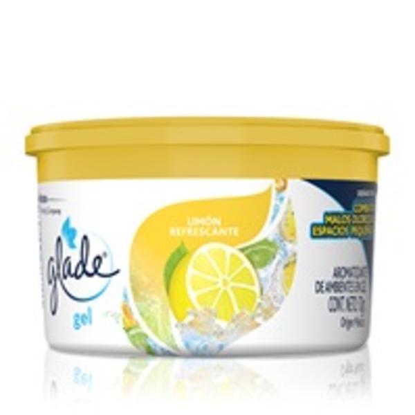 Aromatizante mini en gel de 70g fragancia limón