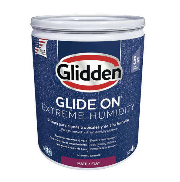 Pintura acrílica Glide On Extreme Humidity base accent 1gl