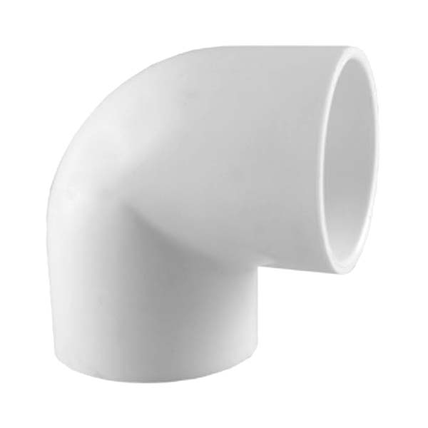 Codo PVC de 1" x 90° para tuberías y conexiones