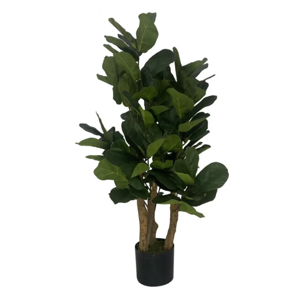 Planta artificial 45cm x 90cm de 3 troncos con pote