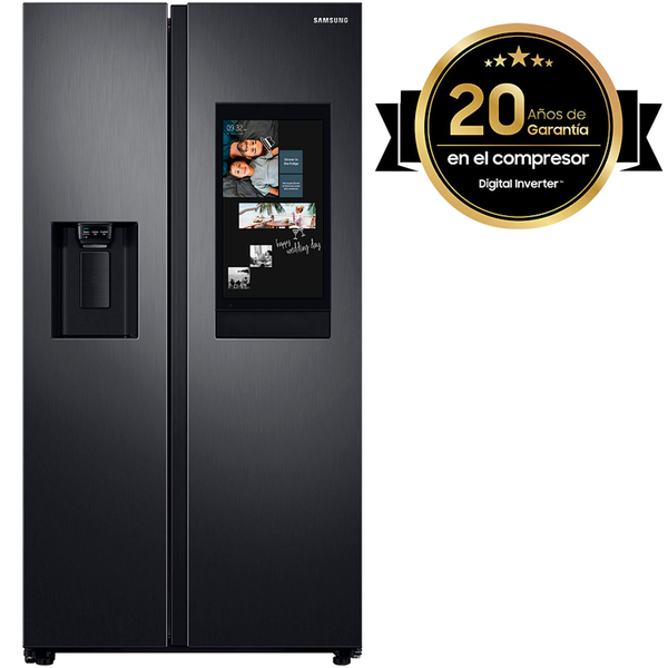 Refrigerador Side by Side de 27.5 pies³ inverter color negro