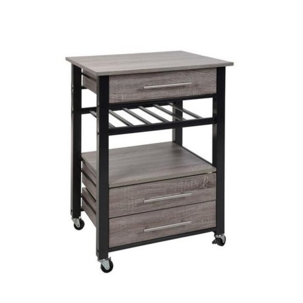 Carrito organizador de 3 gavetas para cocina