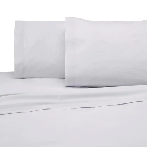 Juego de sábana T225 tamaño full color blanco