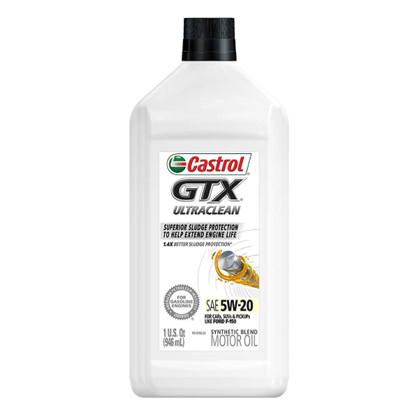 Aceite sintético GTX Ultra Clean 5W20 de 1/4gl para automóvil