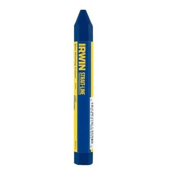 Lápiz crayón de 4-1/2" color azul para marcación