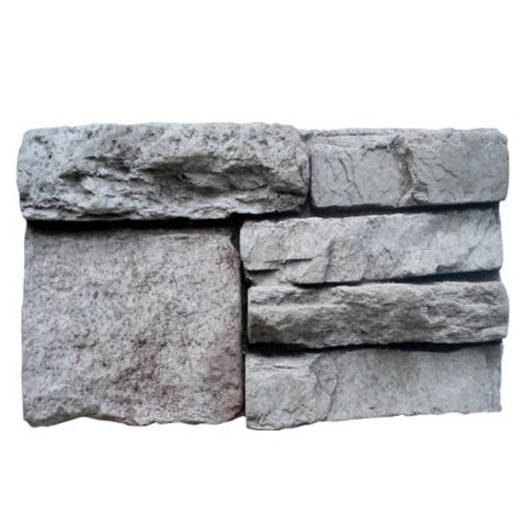 Pared de piedra rustica 50cm x 30cm x 20cm x 10cm Tugurahua color gris