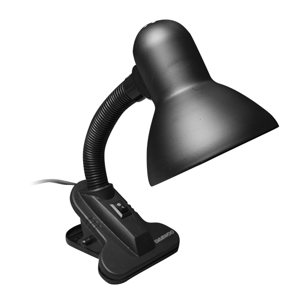 Lámpara de escritorio modelo DWL-108DL de 40W con agarre tipo clip de colores su