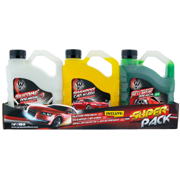 Super Pack para limpieza y cuidado del auto
