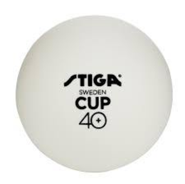 Bola de tennis blanca (6 unidades)- STIGA