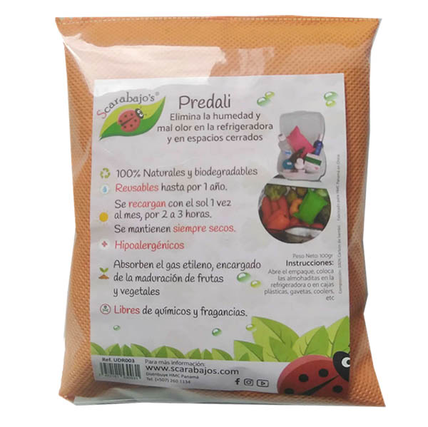 Absorbedor de humedad Predali, almohadilla de tela biodegradable