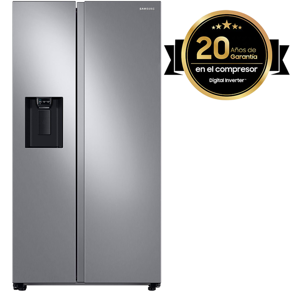 Refrigerador Side by Side de 22 pies³ inverter color gris