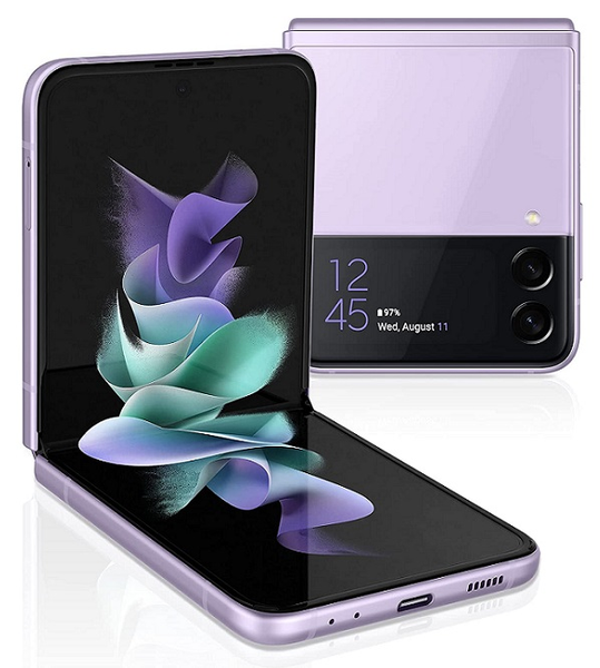Celular Samsung Z Flip3 8GB 128GB color morado