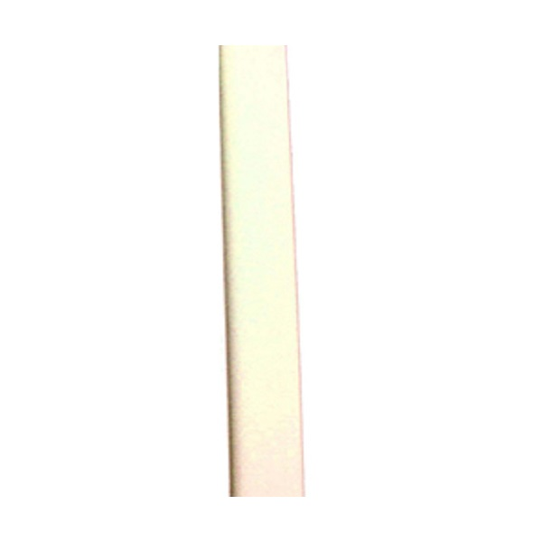 Moldura ivory de 1/2" x 3/4" x 8' de color crema