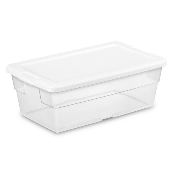 Caja plástica blanca 5.67lt (6qt)