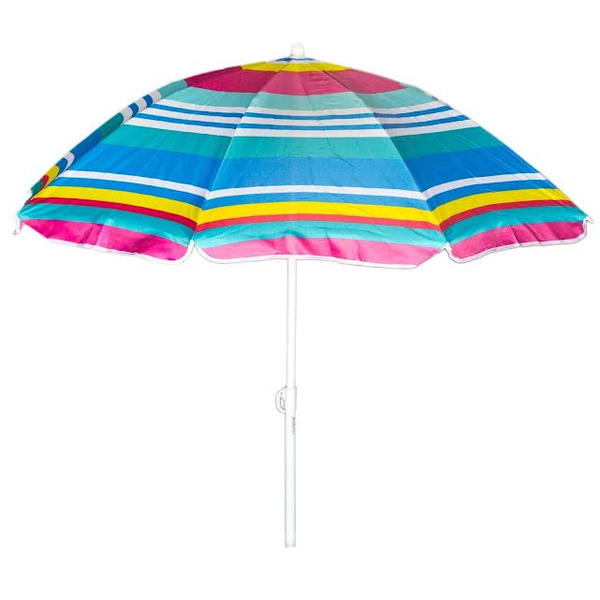 Sombrilla de playa de 143cm colores surtidos