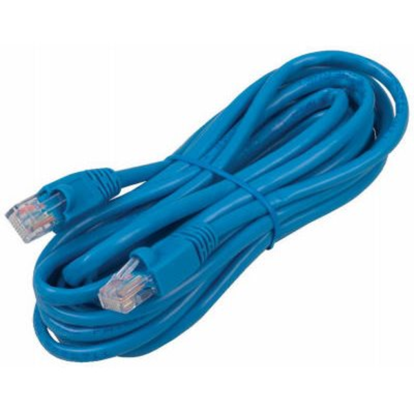 Cable de red 100MHz CAT5e de 7' color azul