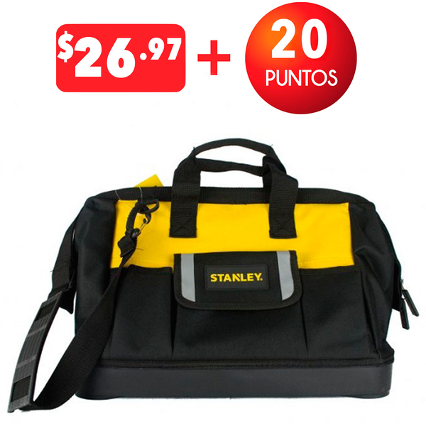 Bolsa de herramientas de 16" color negro/amarillo