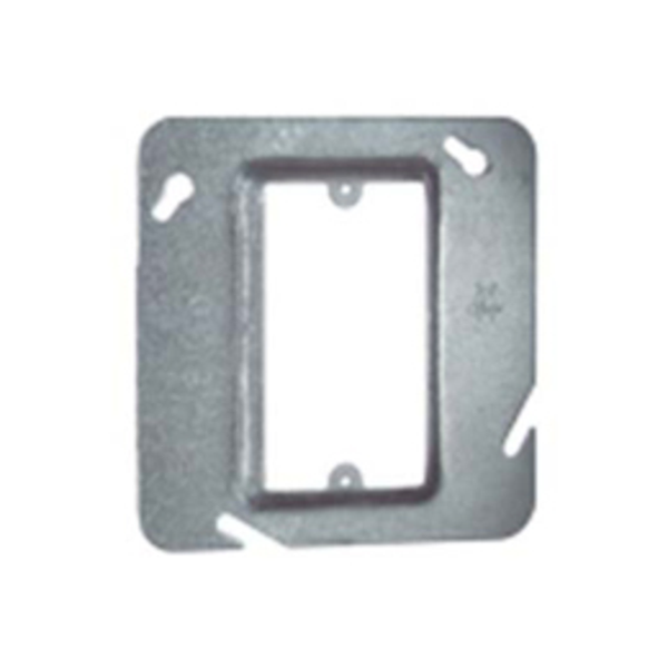 Tapa de repello metálica de 4-11/16" rectangular galvanizada