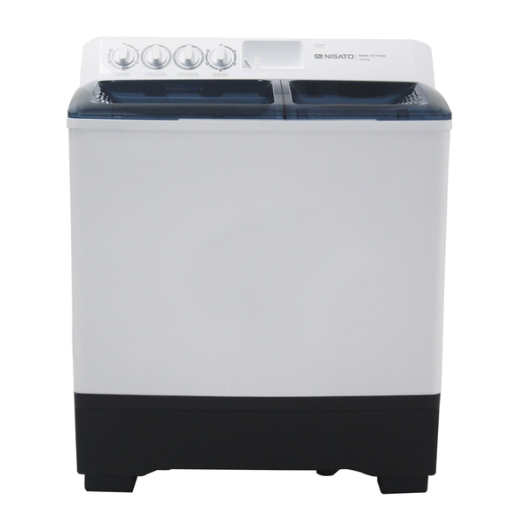 Lavadora semiautomática de carga superior de 14kg color blanco
