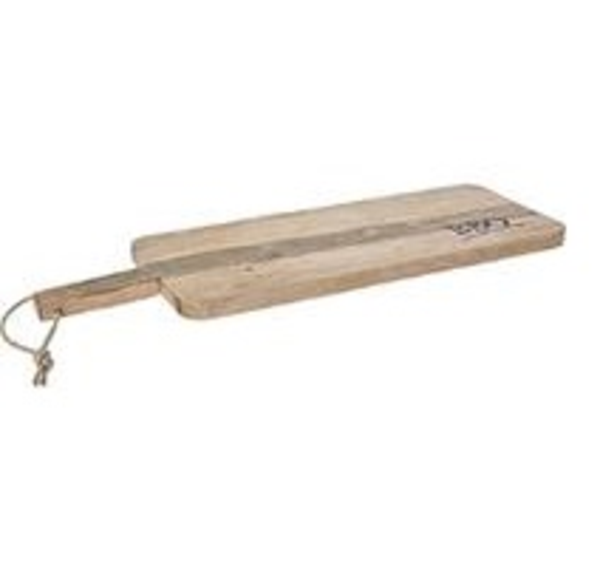 Tabla de madera rectangular con agarradero "Tapas"