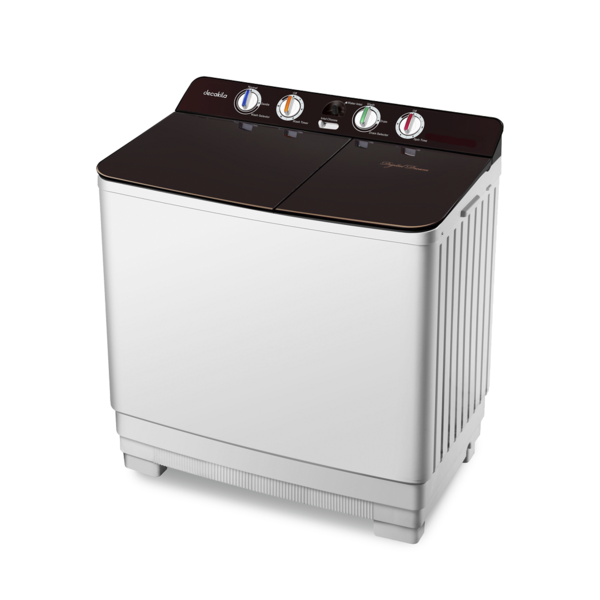 Lavadora semiautomática de carga superior de 16kg color blanco