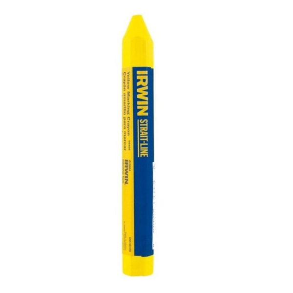 Lápiz crayón de 4-1/2" color amarillo para marcación