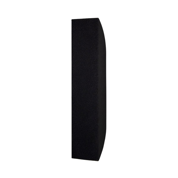 Lámpara de pared Lahr negra mate 45cm 60W para exterior