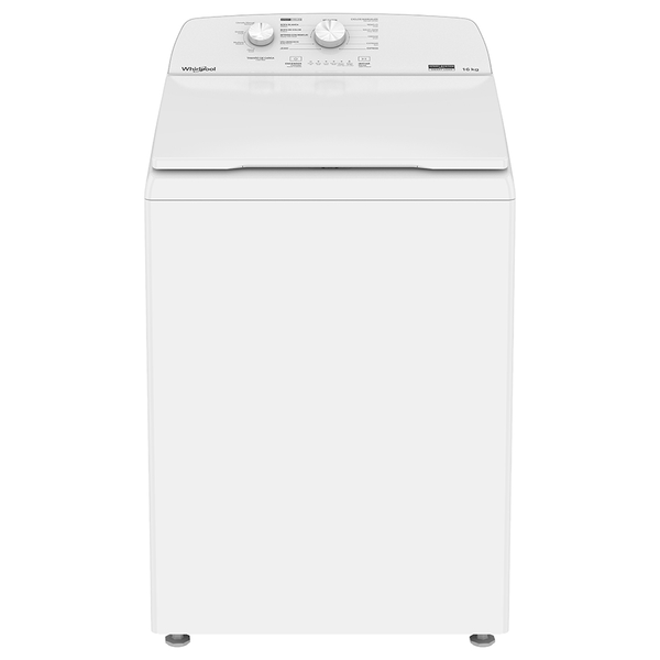 Lavadora automática de carga superior de 16kg color blanco