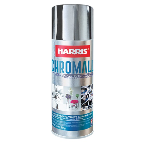 Esmalte en aerosol Chormall color plateado de 11oz