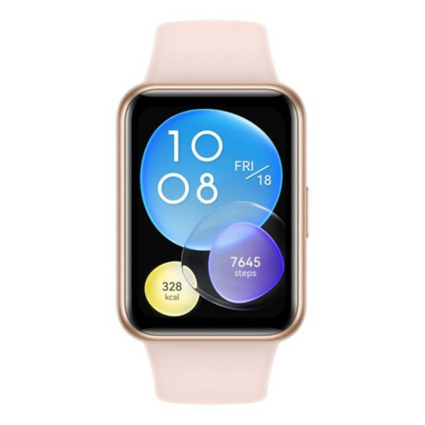 Reloj inteligente Watch Fit 2 color rosado