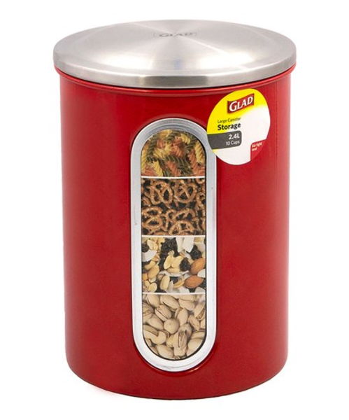 Canister de 2.4L SS de color rojo