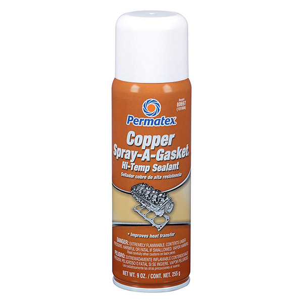 Copper spray and gasket de empaques de altas temperaturas