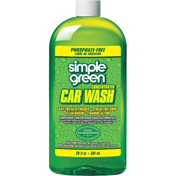 Shampoo para auto car wash de 20oz SIMPLE GREEN