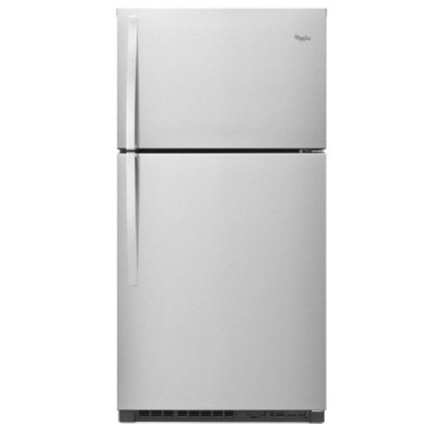 Refrigerador Top Mount de 21.5 pies³ color gris