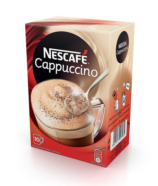 Café instantáneo Nescafé Cappuccino 6 sobres de 20 gramos