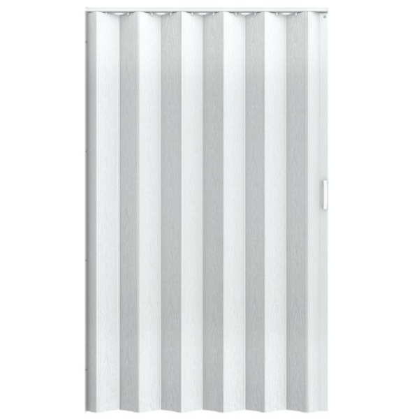 Puerta de acordeón de 48" x 80" modelo Tivoli color blanco