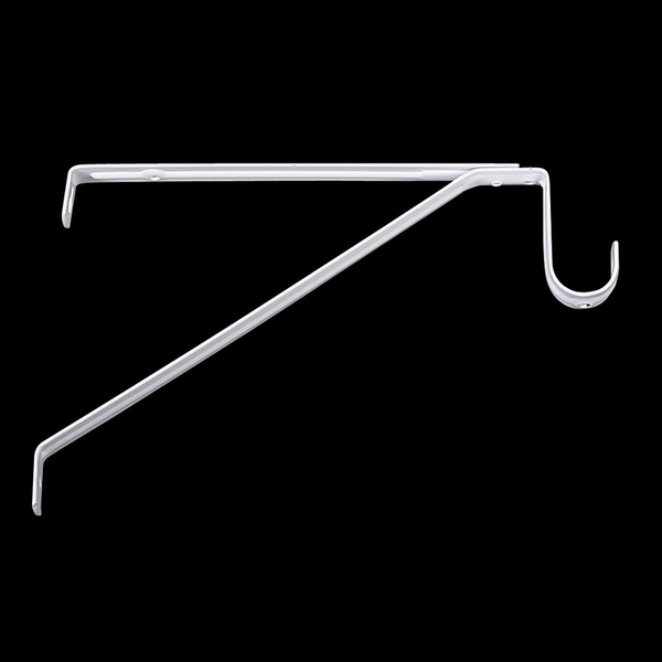 Brazo flexible de 12" de metal decorativo para tablillas y tubos