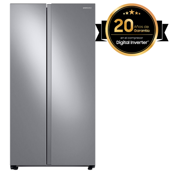 Refrigerador Side by Side de 22.8 pies³ inverter color gris