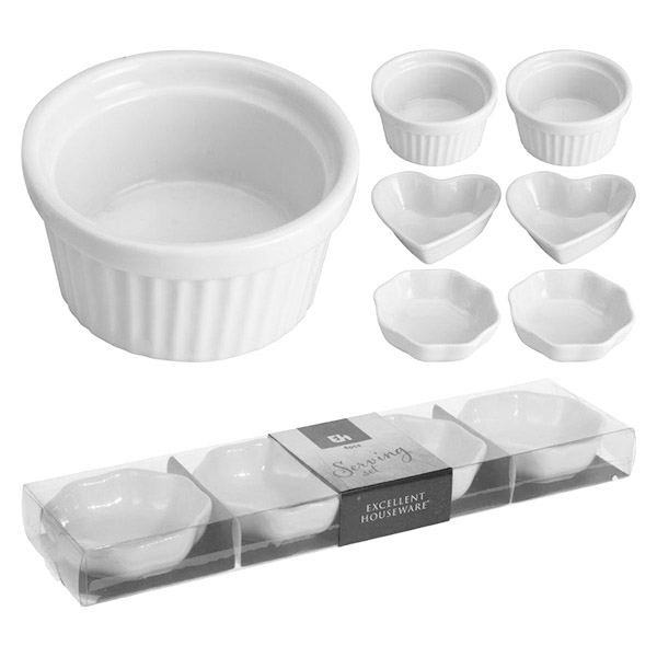 Set de platos para dip (4 piezas) - Excellent Housewares