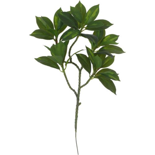 Rama relleno artificial 50cm decorativa hojas verdes