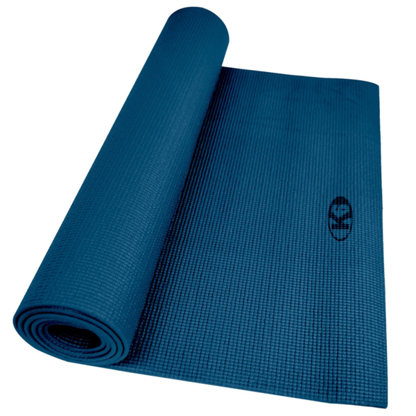 Mat de yoga de 6mm de color azul
