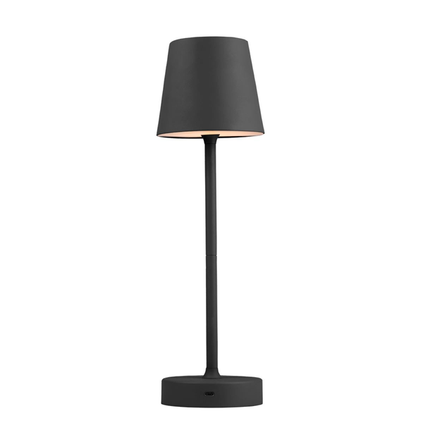 Lámpara de mesa LED Holly negra 5W para escritorio