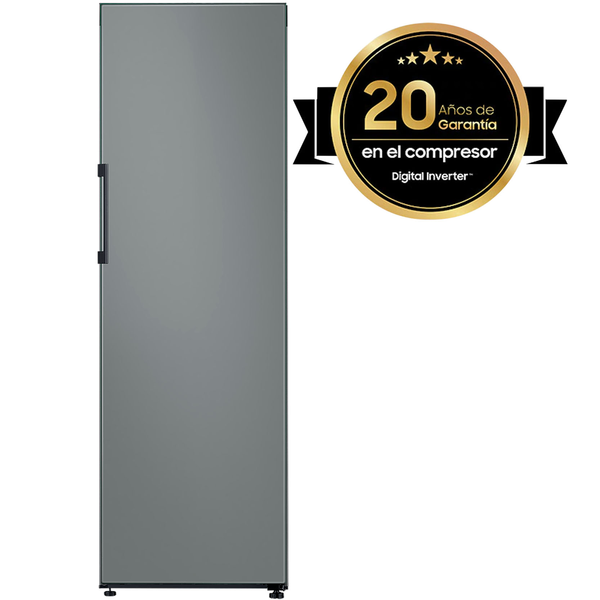 Refrigerador de 1 puerta Bespoke de 14p3 color gray